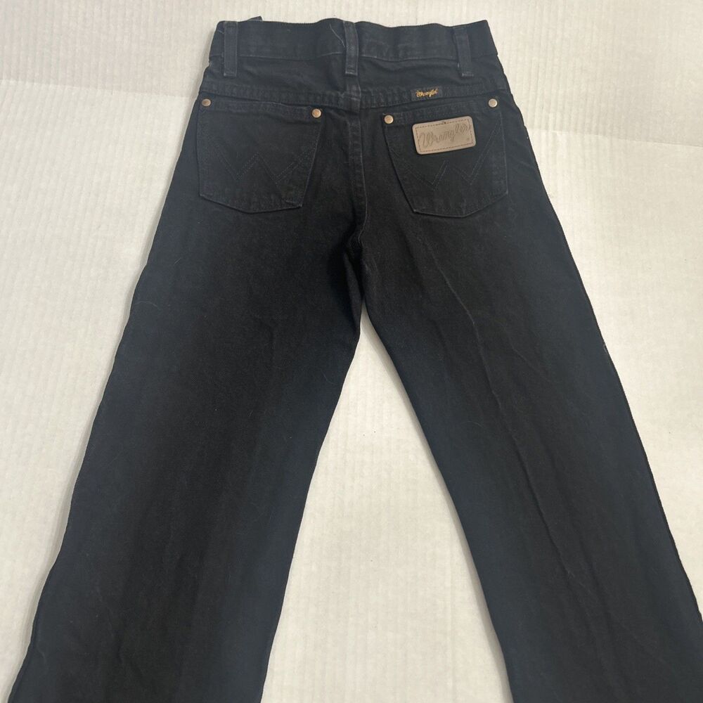 Wrangler Jeans Youth Boys Clothes SZ 10 RegularBlack Denim